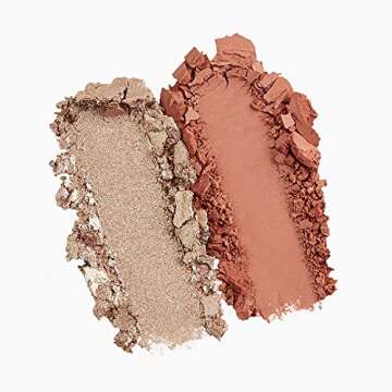 Sigma Beauty Disney Makeup Cheek Palette - Cinderella Highlighter & Blush - Long Lasting Pressed Powder - Gluten Free, Cruelty Free, Vegan