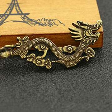 Vintage Dragon Hair Pins - Elegant Accessories for Ladies