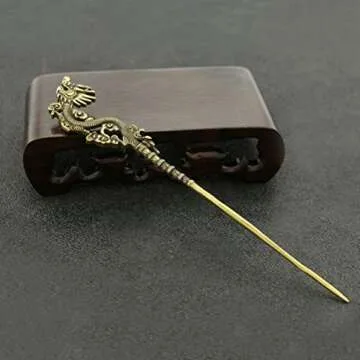 Vintage Dragon Hair Pins - Elegant Accessories for Ladies