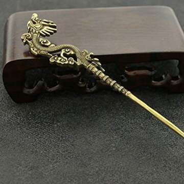 Vintage Dragon Hair Pins - Elegant Accessories for Ladies