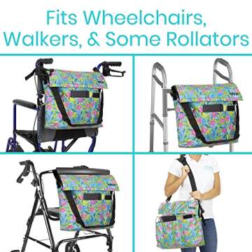Vive Wheelchair Bag - Waterproof & Stylish Storage Solution