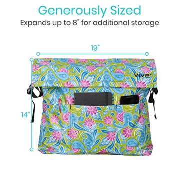 Vive Wheelchair Bag - Waterproof & Stylish Storage Solution