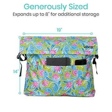 Vive Wheelchair Bag - Waterproof & Stylish Storage Solution