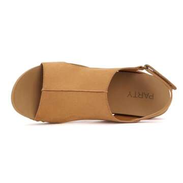 Stylish PARTY Women's Wedge Sandals for Summer Events
