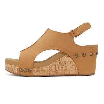Stylish PARTY Women's Wedge Sandals for Summer Events