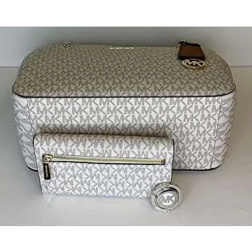 Michael Kors Jet Set Tote & Wallet Set for Chic Women