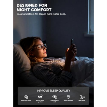 Stylish VMJFBJ Blue Light Glasses for Women - Reduce Eye Strain