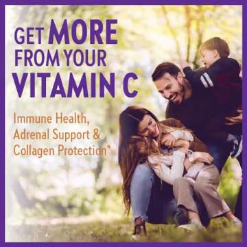 New Chapter Fermented Activated C Complex, Rich in Vitamin C for Immune Health, Collagen Protection ...