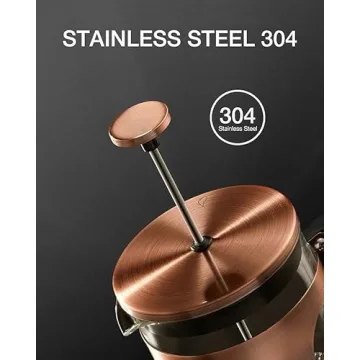 BAYKA 34 Ounce French Press Coffee Maker for Perfect Brews