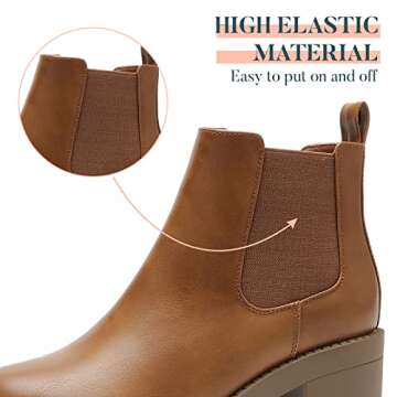 EETTARO Women's Stylish and Comfortable Ankle Boots