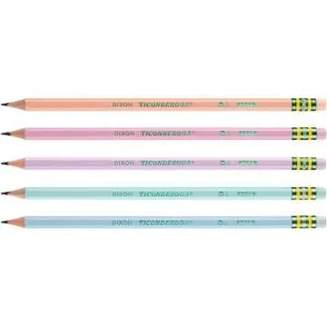 Ticonderoga Pastel Colored Pencils - 150 Count, Pre-Sharpened