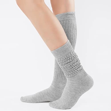 Witwot Women’s Slouch Socks Cozy Knee High Style