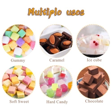 JOERSH Silicone Candy Molds for Gummy and Chocolate Making