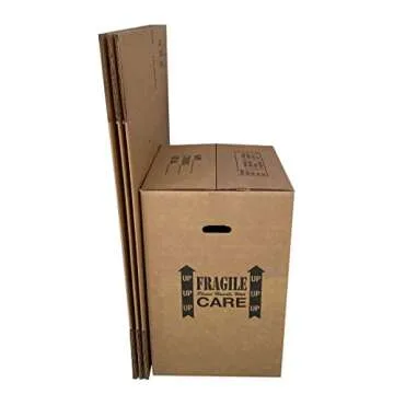 Uboxes 4 Kitchen Moving Boxes Triple Strength 18x18x28"