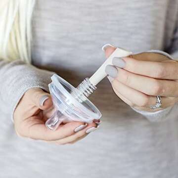 Boon Mod Replacement Baby Bottle Brushes - Includes Bottle Cleaner Brush, Straw Cleaner Brush, Nippl...