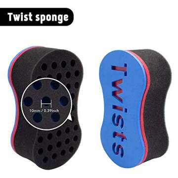 Kasimedo Hair Sponge Set: Perfect Curling Tool for All Hair Types