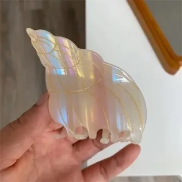 Unique Seashell Conch Hair Clip for All Hair Types