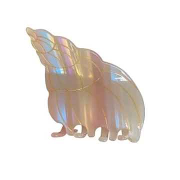 Unique Seashell Conch Hair Clip for All Hair Types
