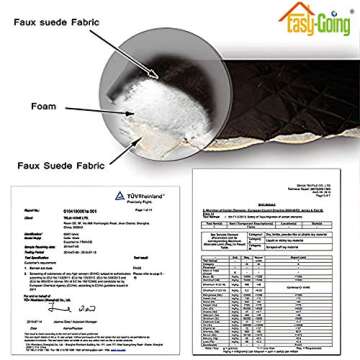 Easy-Going Reversible Oversized Couch Cover for 3 Cushion Couch Sofa Cover for Dogs Water Resistant Furniture Protector Cover with Foam Sticks for Pet (Oversized Sofa, Beige/Beige)