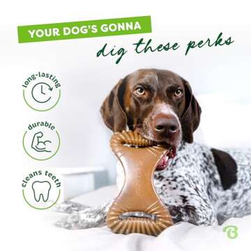 Durable Benebone Dental Chew for Aggressive Chewers