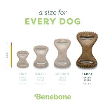 Durable Benebone Dental Chew for Aggressive Chewers