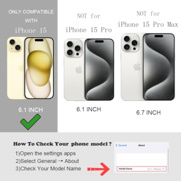 UEEBAI Magnetic for iPhone 15 Case, Bow Case Compatible with MagSafe, Wireless Slim Clear Ribbon Aesthetic Phone Case Anti-Yellowing Shockproof Protective Cover for Women Girl - Pink