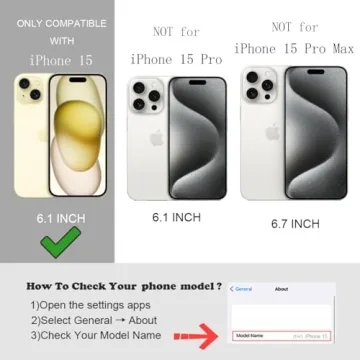 UEEBAI Magnetic for iPhone 15 Case, Bow Case Compatible with MagSafe, Wireless Slim Clear Ribbon Aesthetic Phone Case Anti-Yellowing Shockproof Protective Cover for Women Girl - Pink