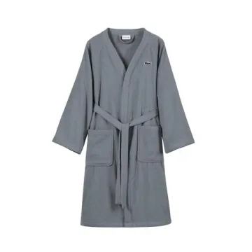 Lacoste Classic Pique Cotton Bath Robe for Men & Women