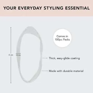 Kitsch Hair Ties No Damage for Kids, Teens and Women - Rubber Bands for Hair Styling | No Snag Hair ...