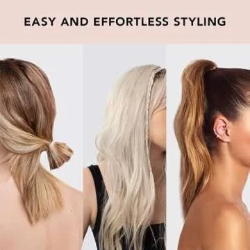 Kitsch Hair Ties No Damage for Kids, Teens and Women - Rubber Bands for Hair Styling | No Snag Hair Elastics | Women's Daily Hair Accessories - 500pcs (Clear)