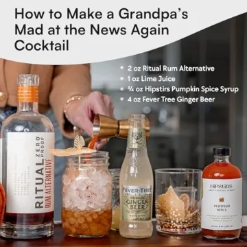 HipStirs Pumpkin Spice Syrup - Real Ingredients for Perfect Lattes