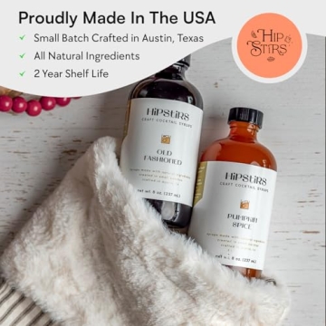 HipStirs Pumpkin Spice Syrup - Real Ingredients for Perfect Lattes