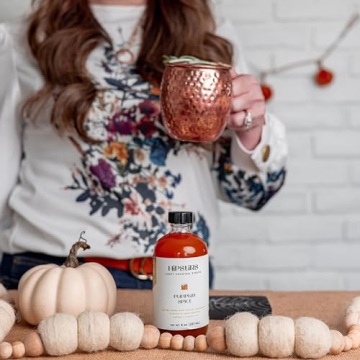 HipStirs Pumpkin Spice Syrup - Real Ingredients for Perfect Lattes