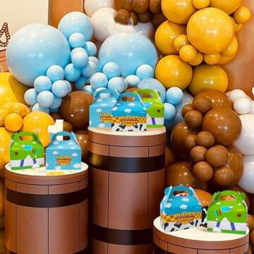 Nabenkalu Cartoon Story Party Boxes for Kids Birthday Fun