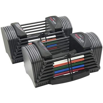 PowerBlock Sport 24 Adjustable Dumbbell Set for Home Fitness