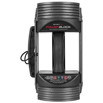 PowerBlock Sport 24 Adjustable Dumbbell Set for Home Fitness