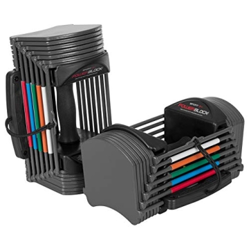 PowerBlock Sport 24 Adjustable Dumbbell Set for Home Fitness