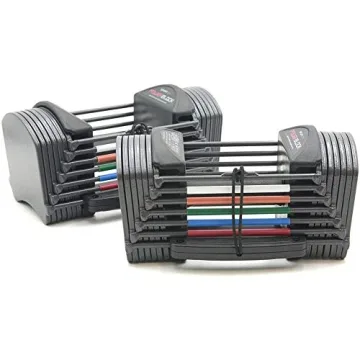 PowerBlock Sport 24 Adjustable Dumbbell Set for Home Fitness