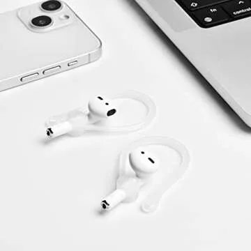 ICARERSPACE Ear Hooks for Secure AirPods Fit