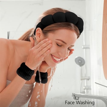 Chanaco Headband and Wristband Set for Every Skincare Routine