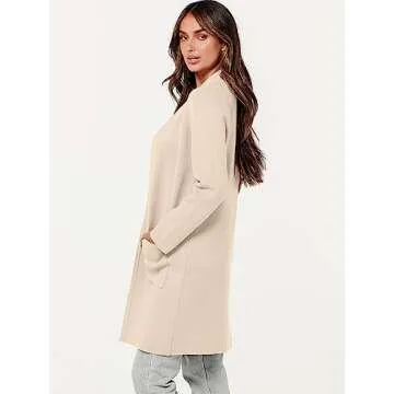 Stylish ANRABESS Women’s Casual Cardigan for Fall