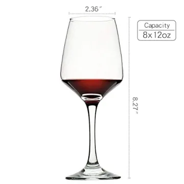 Elegant Wine Glasses Set of 8 for Every Occasion