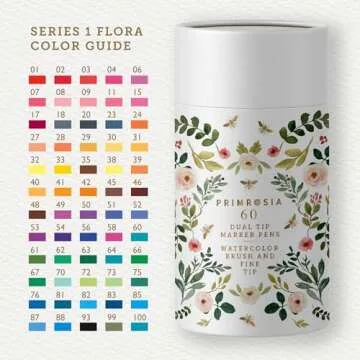 Primrosia Dual Tip Marker Pens for Stunning Art Creation