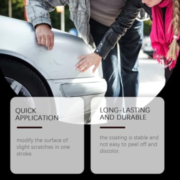 Bukuiue All Cars Magic Pen, Quick Scratch Repair Solution - 2 Pack