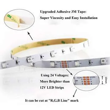 High Density Rxment LED Strip Lights for Ultimate Ambiance