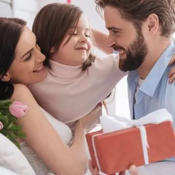 MESHA 8x8x4 Gift Boxes 50 Pack Eco-Friendly and Recyclable