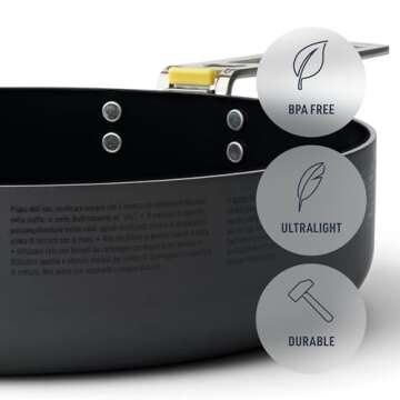 Ultralight 8 Inch Camping Cookware by Sea to Summit