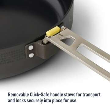 Ultralight 8 Inch Camping Cookware by Sea to Summit