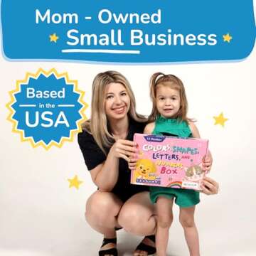 TOYVENTIVE Educational Books, Flash Cards, and Puzzles - Birthday Gifts for 1, 2, 3, and 4 Year Old Boys, Toddler Learning Toys and Activities