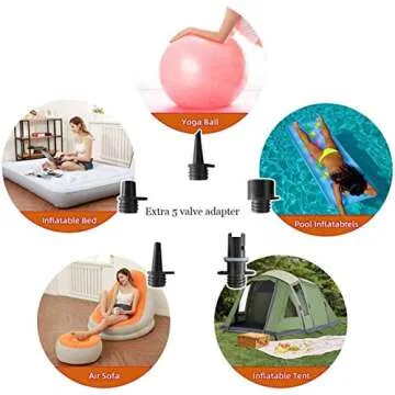 Smart Electric Air Pump for Inflatable Water Sports Gear